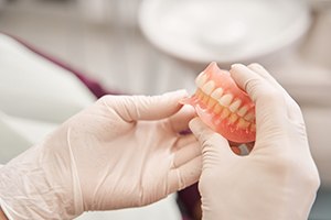 Example of dentures in Rockville